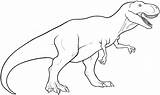 Trex Coloring Pages sketch template