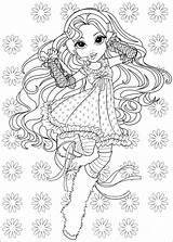 Coloring Pages Moxie sketch template