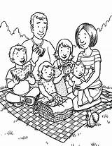 Family Coloring Pages Members Getdrawings Fmily sketch template