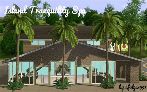 island tranquility spa  sims  catalog