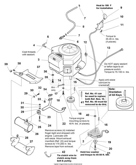 simplicity   hp  twin hydro parts diagram  engine group electric clutch