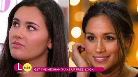 Get Meghan Markles ‘no Make Up Make Up Look Lorraine
