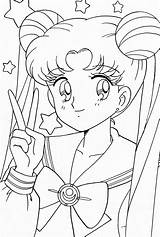 Coloring Pages Sailor Moon Book Anime Manga Colorear Para Girl Cute Dibujos Dibujo Dibujar Moons Colouring Books Da sketch template