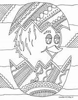 Coloring Pages Value Place Spring Doodle Alley Chick Getcolorings Printable Color Sheets Printables Baby sketch template