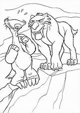 Coloring Pages Ice Age Kids sketch template
