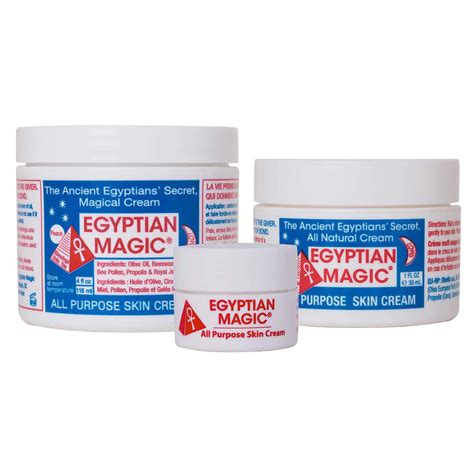 egyptian magic natural all purpose skin cream 4 0 oz 1 0 oz and 0 25 oz