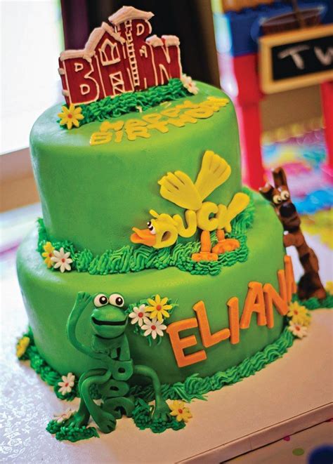 wordworld characters  birthday cake cake   tyme bakery