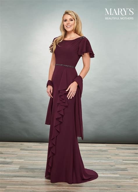 mother of the bride dresses style mb8077 in shown in wine also