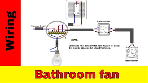wire  bathroom fan  light   switch uk shelly lighting