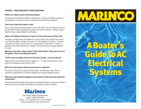 marine  amp shore power wiring diagram wiring diagram schemas