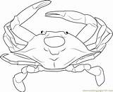 Coloring Maryland Crab Pages Printable Library Pdf Coloringpages101 Popular Coloringhome sketch template