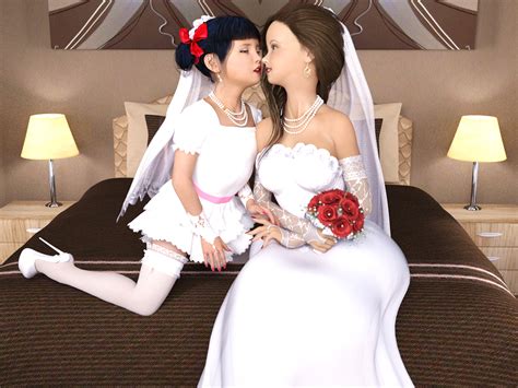 Nude married lesbian moms
