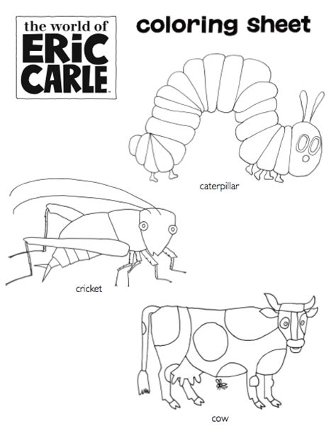 images  eric carle worksheets  preschool  busy