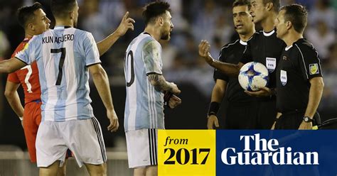 fifa rescinds lionel messi s four match ban for swearing at official
