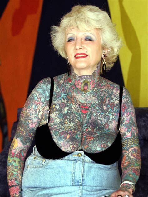 Isobel Varley World S Most Tattooed Female Senior Citizen Dies Aged 77