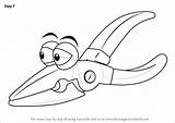 Handy Manny Pinzas Step Draw Drawing Tutorials Drawingtutorials101 sketch template