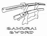 Katana Sword Weapons Designlooter sketch template