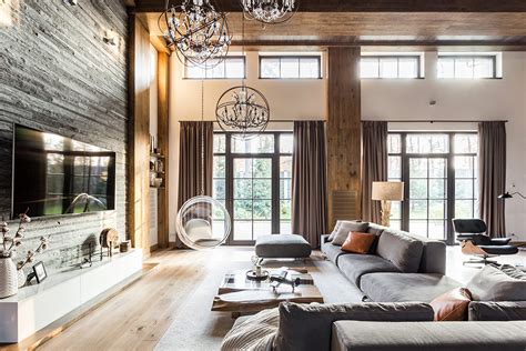 rich rustic home interiors  ooze rural allure