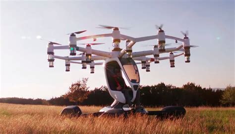 meet hexa  drone  carries people   helicopter