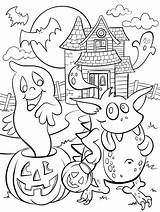 Halloween Coloring Goblin Crayola Haunted House Pages Print Au Hauntedhouse sketch template