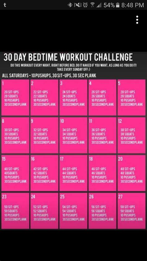 30 Days Gym Workout Plan All For Workout