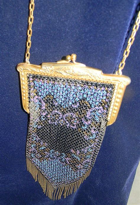 mandalian vintage flapper beaded handbag beaded handbag vintage