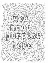 Coloring Pages Purpose Sheets Self Positive Affirmation Affirmations Talk Yourself Adult Sheet Printable Template Worksheets Etsy A5 Quote Choose Board sketch template