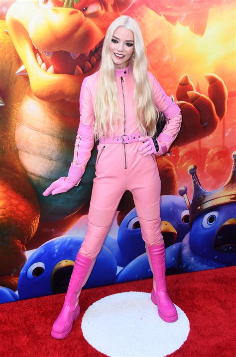 Anya Taylor Joy Showed Up In Character To The Super Mario Premiere Vogue