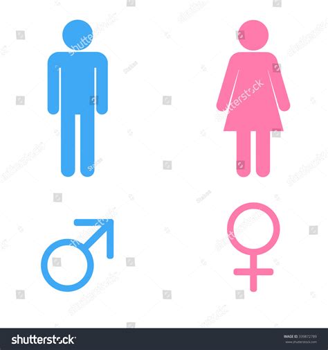 man woman toilet sign male female stock vector 339872789 shutterstock