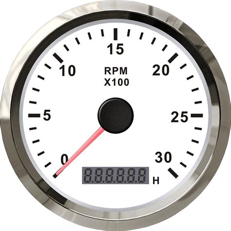 marine tachometers revolution meters  rpm   rev counter mm gasoline  diesel