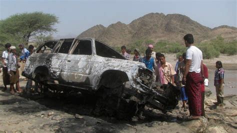drone strike  yemen killed   civilians al arabiya english