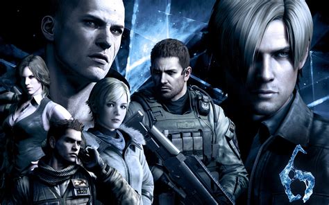 Video Games Resident Evil Police Leon Weapons Chris