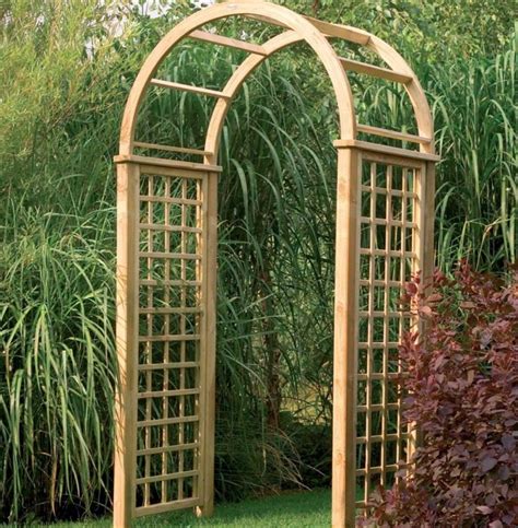 florence wooden garden arch   top design