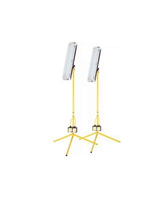 double fluorescent floodlight south west tool hire    plant hire powered access