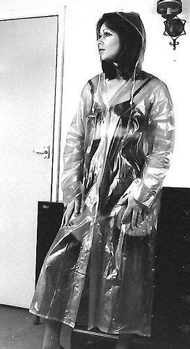 yes it s suzy things to wear plastic raincoat pvc