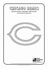 Coloring Nfl Pages Bears Logos Chicago Cool Football Bills Teams Buffalo American Logo National Team Sheets Kids Clubs Bay League sketch template