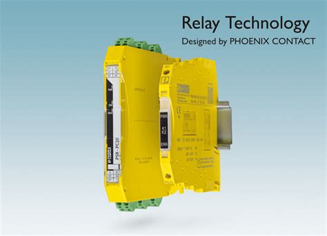 powerful  mm safety relays phoenix contacts  technology enables worlds slimmest safety