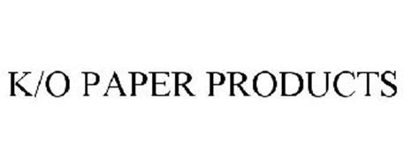ko paper products trademark  ko productions  serial number  trademarkia