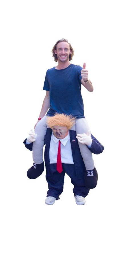 Fjerr Ride On Trump Halloween Costume Toys And Games
