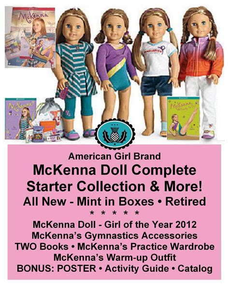 American Girl Mckenna Doll And Outfits Goty Starter Collection More
