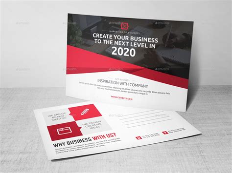 corporate postcard  examples format  examples