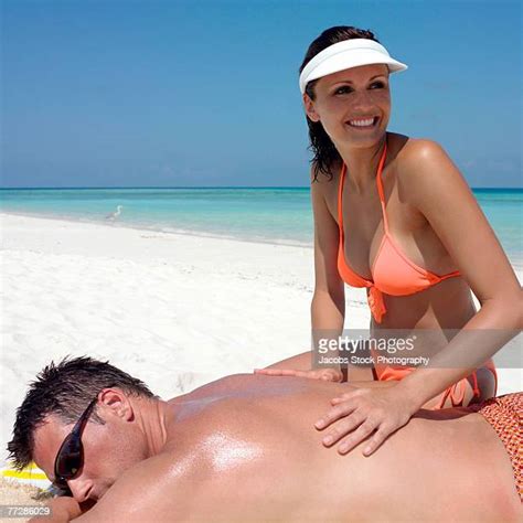 Massage Beach Tropical Photos And Premium High Res Pictures Getty Images