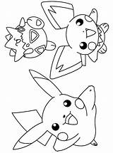 Pokemon Coloring Pages Print Card sketch template
