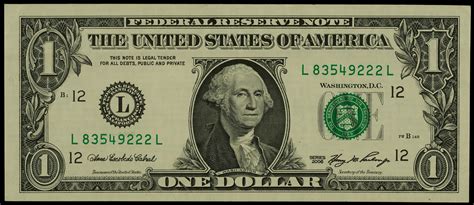 dollar bill front