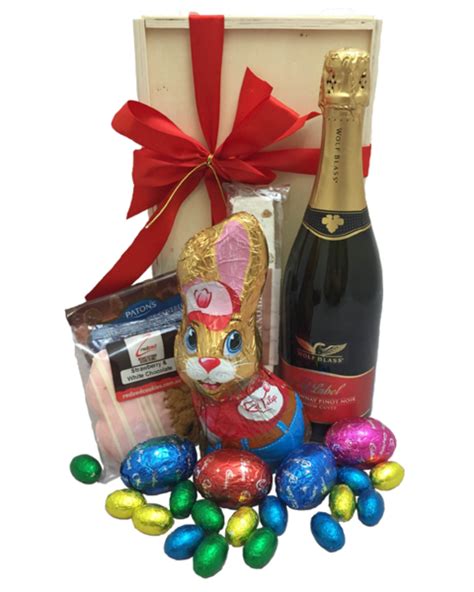 Easter Bunny S Treasure Easter Ts Easter Hampers Wine