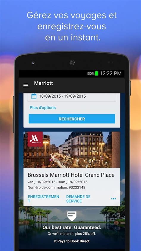 marriott international applications android sur google play