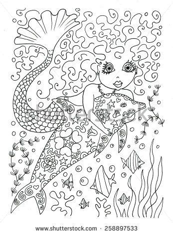 mermaid  dolphin coloring page dolphin coloring pages coloring