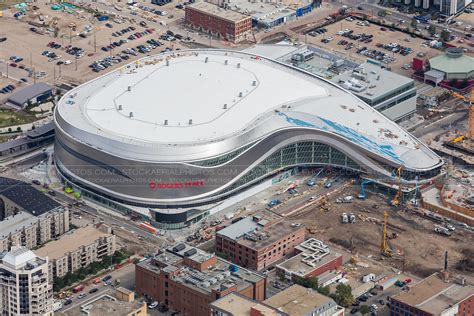 Aerial Photo Rogers Place Arena