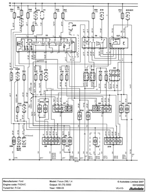 oem ford focus  radio wiring diagram