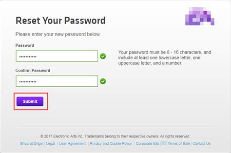 How To Reset My Account Password On Web App